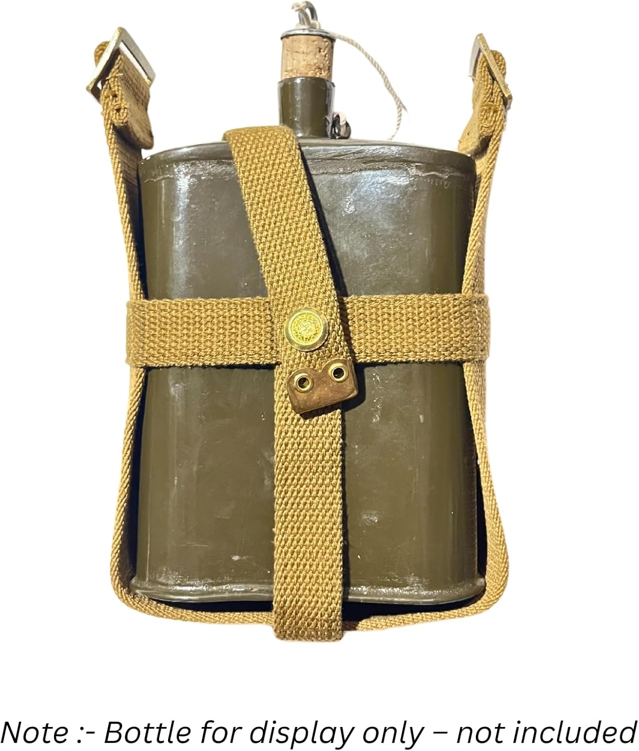 warreplica WWI British P08 Webbing Set|Full 9-Piece Infantry Equipment Reproduction|Authentic Pattern 1908 Canvas Gear for Historical Reenactors & Collectors|Durable World War I Military Display Kit