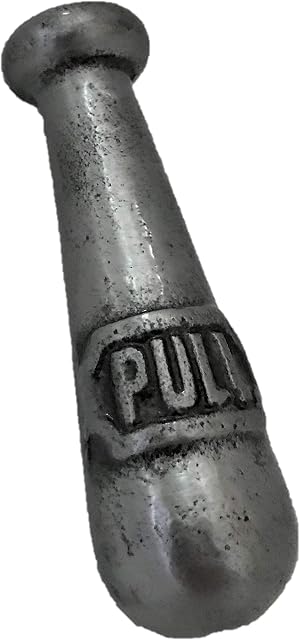 Iron Light Cord Pull Puller Steam Punk Industrial Victorian Salvage Style Blind Bathroom