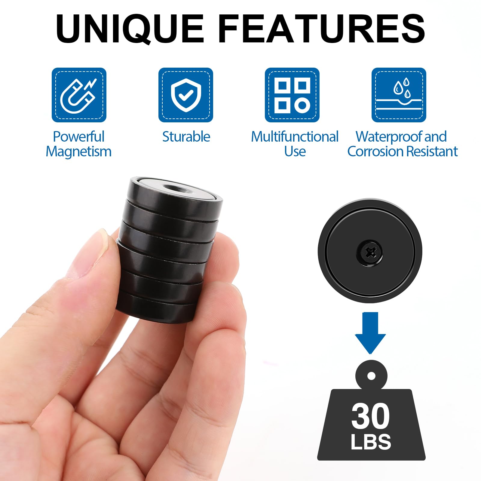 Snapklik.com : LOVIMAG Strong Neodymium Magnets, Rare Earth Magnets ...