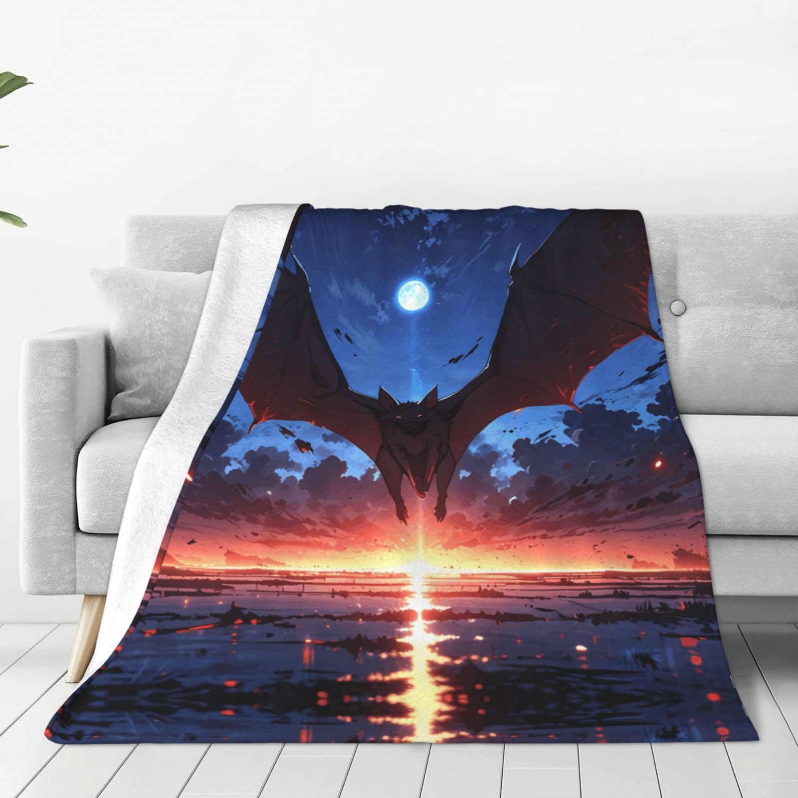Couverture polaire de camping et voyage plaid doux pour canapé