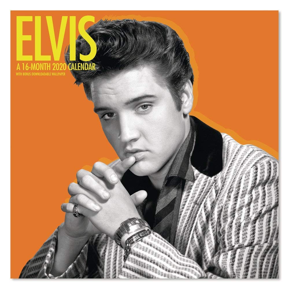 ELVIS PRESLEY CALENDAR 2020 USA OFFICIAL WALL BRAND NEW AND SEALED