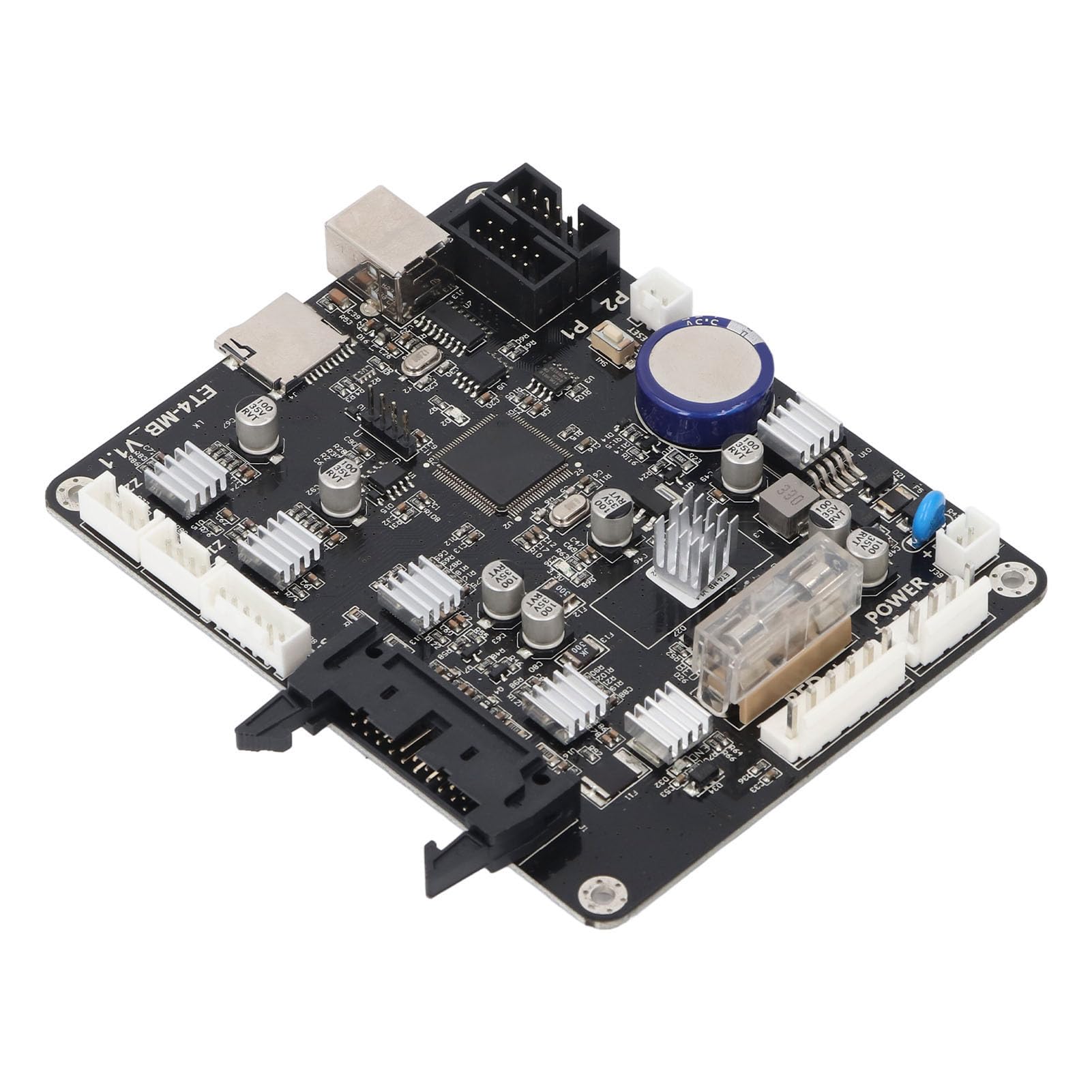 Walfront 3D Printer Motherboard with dimensions 130mm x 100mm