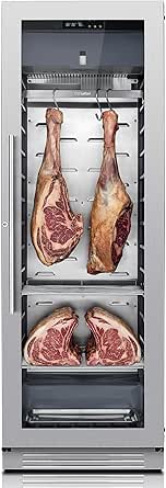 Ca'Lefort Dry Age Fridge for Steaks, Dry Aging Fridge for Meat, Ribeye, Lamb & Ham, Holds 298 lb, Professional Dry Ager for Restaurant/Bar/Kitchen, Serve Premium Aged Beef in 21–45 Days (12.46 cu.ft)
