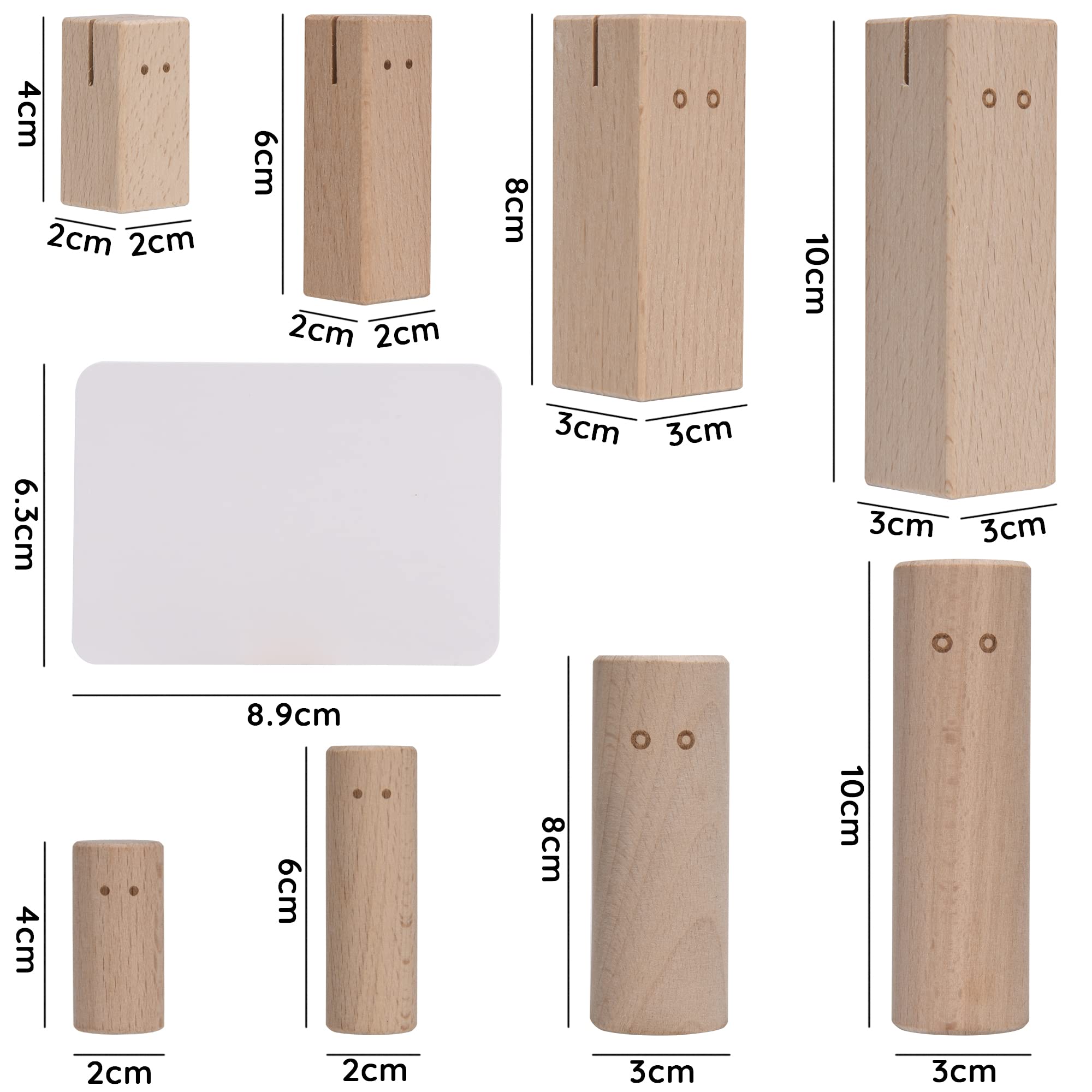 System Board Pro figuras de madera con tarjetero para tarjetas de coaching figuras sistémicas para coaching y constelaciones familiares, material de organización y terapia