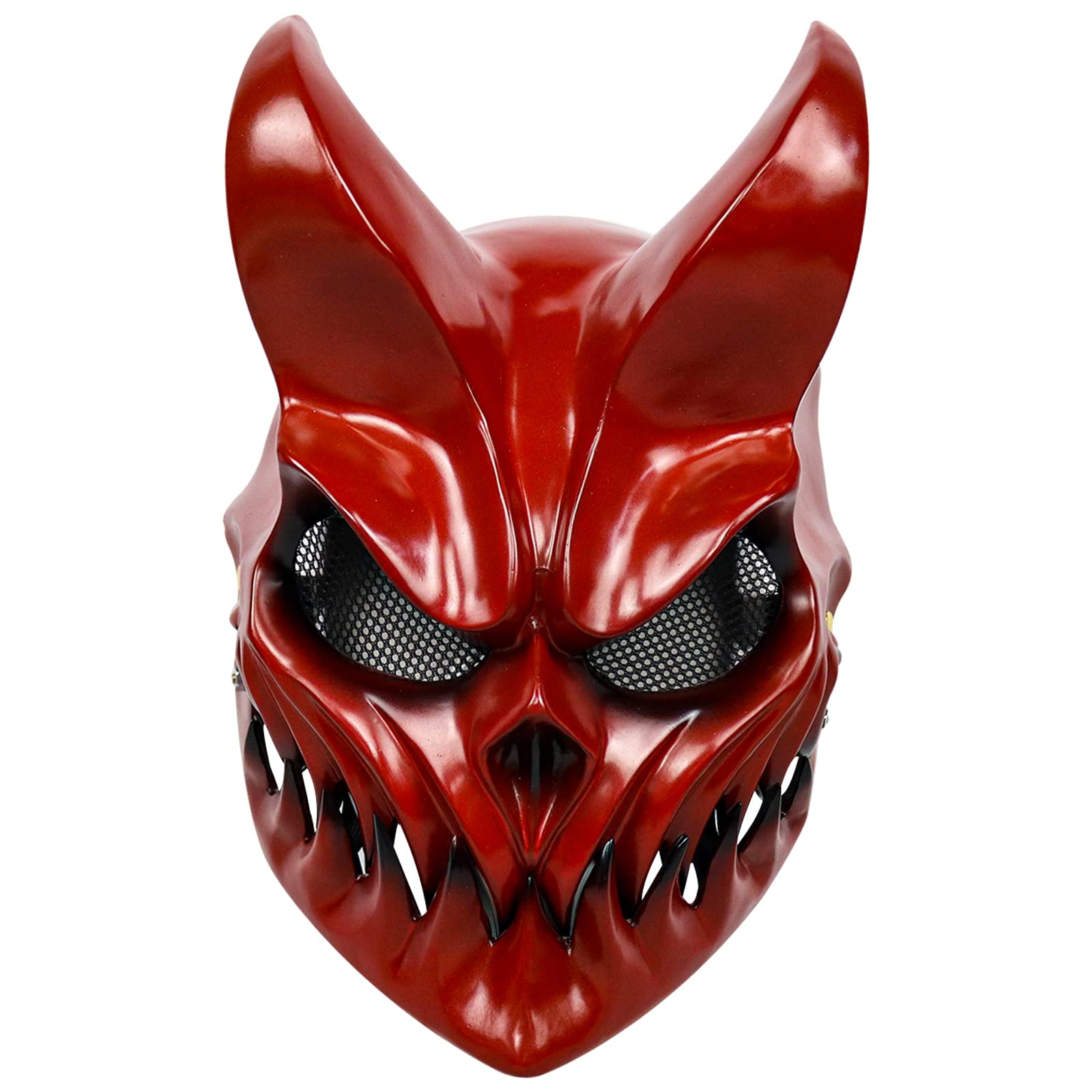 Buy SINSEN Halloween Horror Demon y Devil Helmet Kid of Darkness with