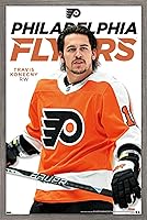 Vista 11 de Trends International NHL Philadelphia Flyers - Póster de pared Travis Konecny Feature Series 23, 34 pulgadas de largo x 22.4 W, paquete de póster