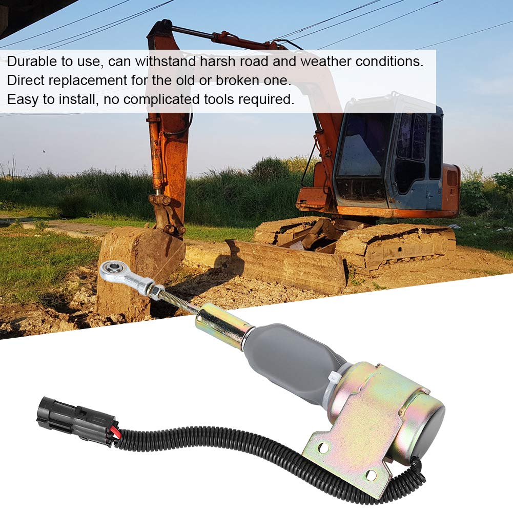 Solénoïde D'arrêt De Carburant Lister Petter 366-07197 12V 24V Pièces