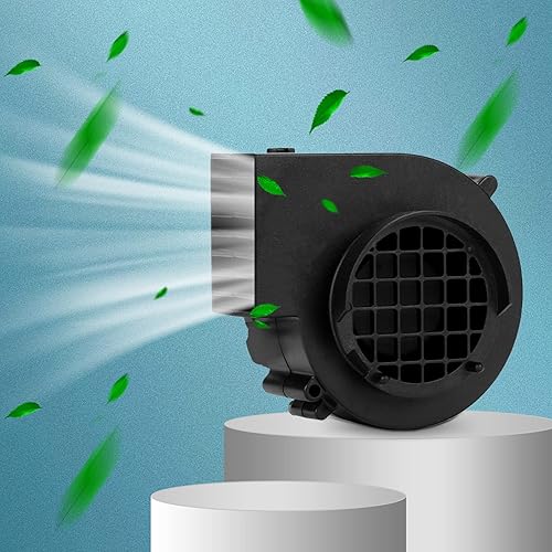 Miniatura 2 de Soplador de aire para inflables de 12 V 12 A de repuesto con 3 luces LED para jardín patio decoración inflable Halloween Navidad vacaciones