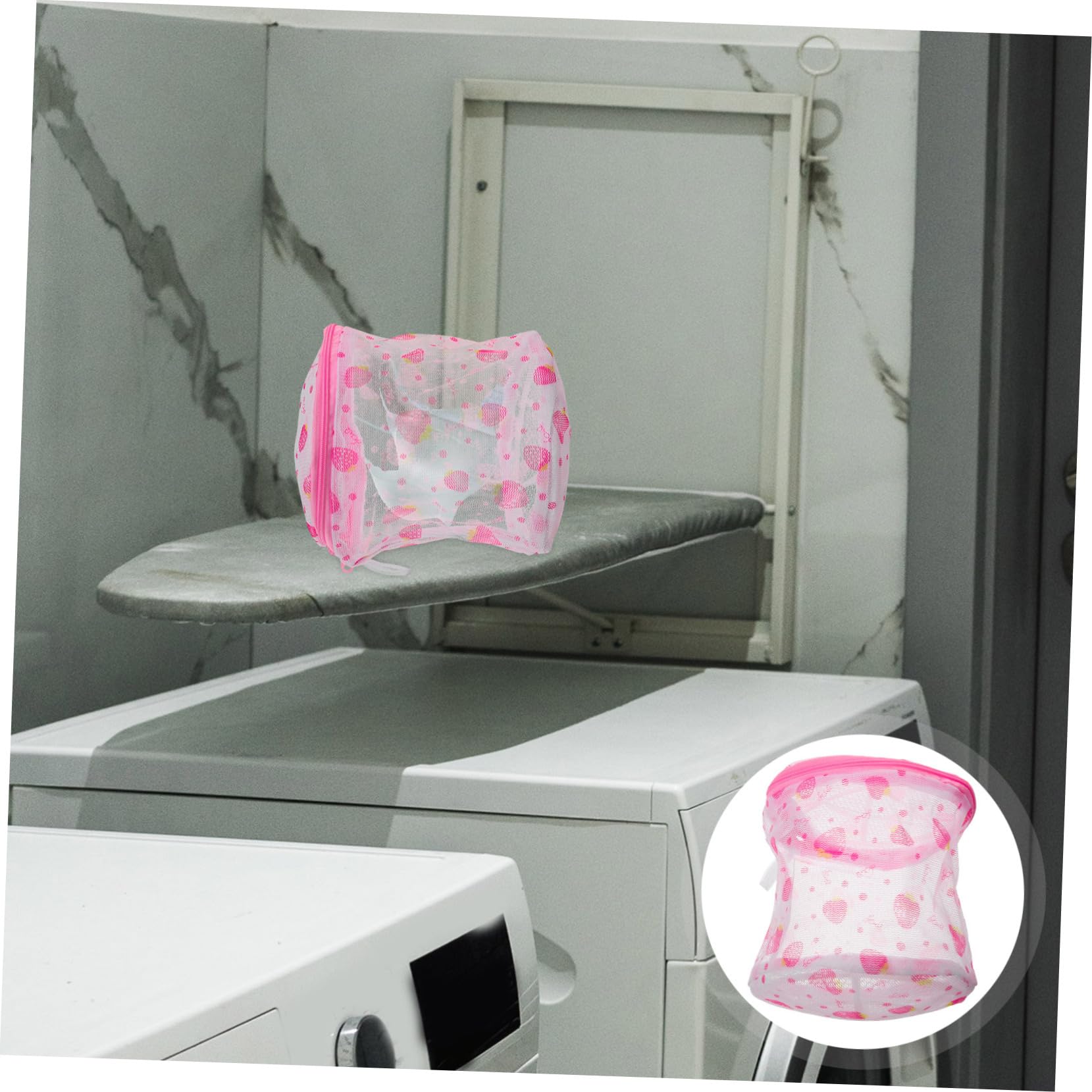 Didiseaon 3 Set Sacco Della Biancheria Borsa Portaoggetti Buste Zip Doppio Cesto Della Biancheria Sacchi A Rete Per Il Bucato Borse Borsa Portabiancheria Con Cerniera Rete Di Nylon 6 Pezzi*3