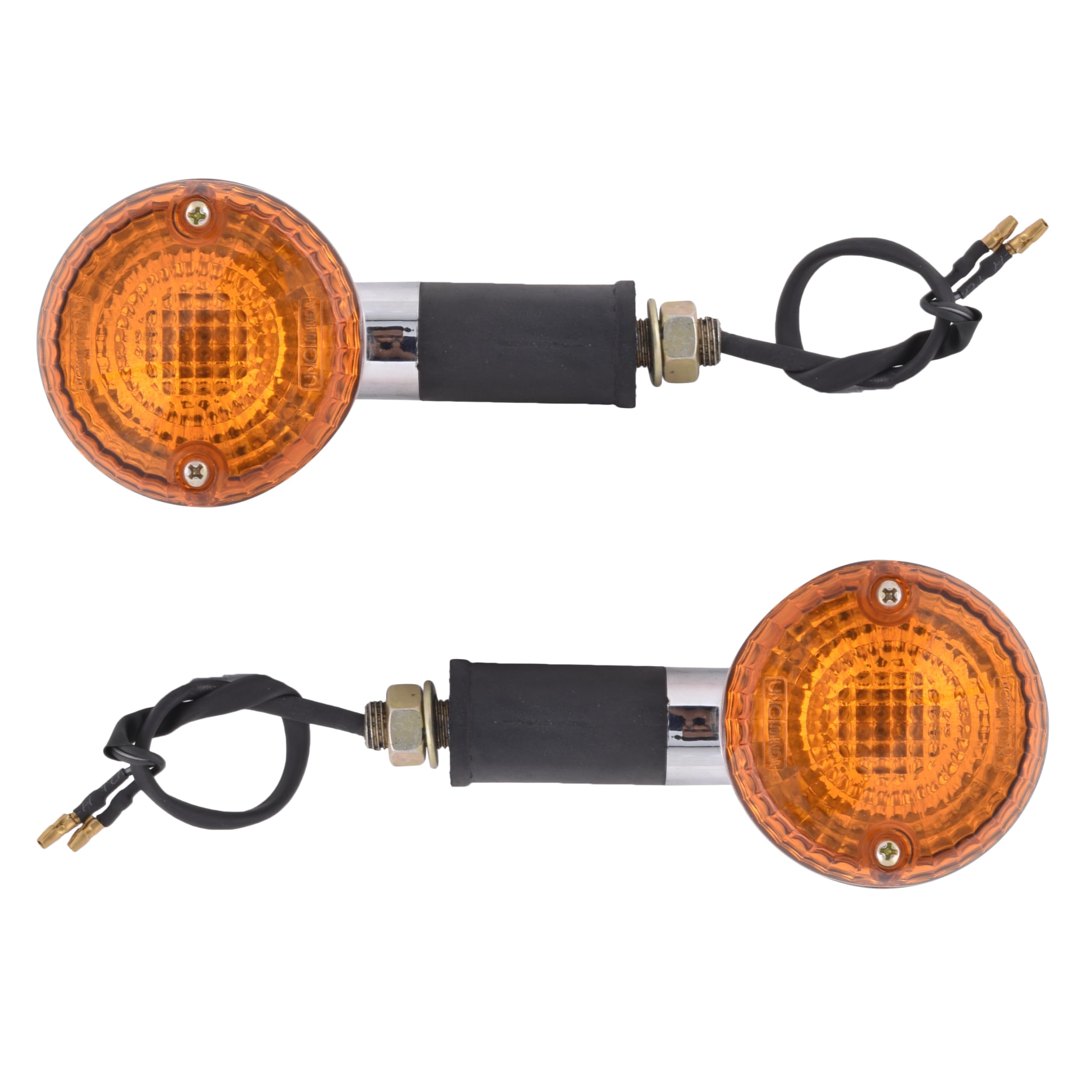 Uno Minda IL-7018B Blinker Front LH Amber Lens for Royal Enfield Bullet Electra Set of 2-image-46