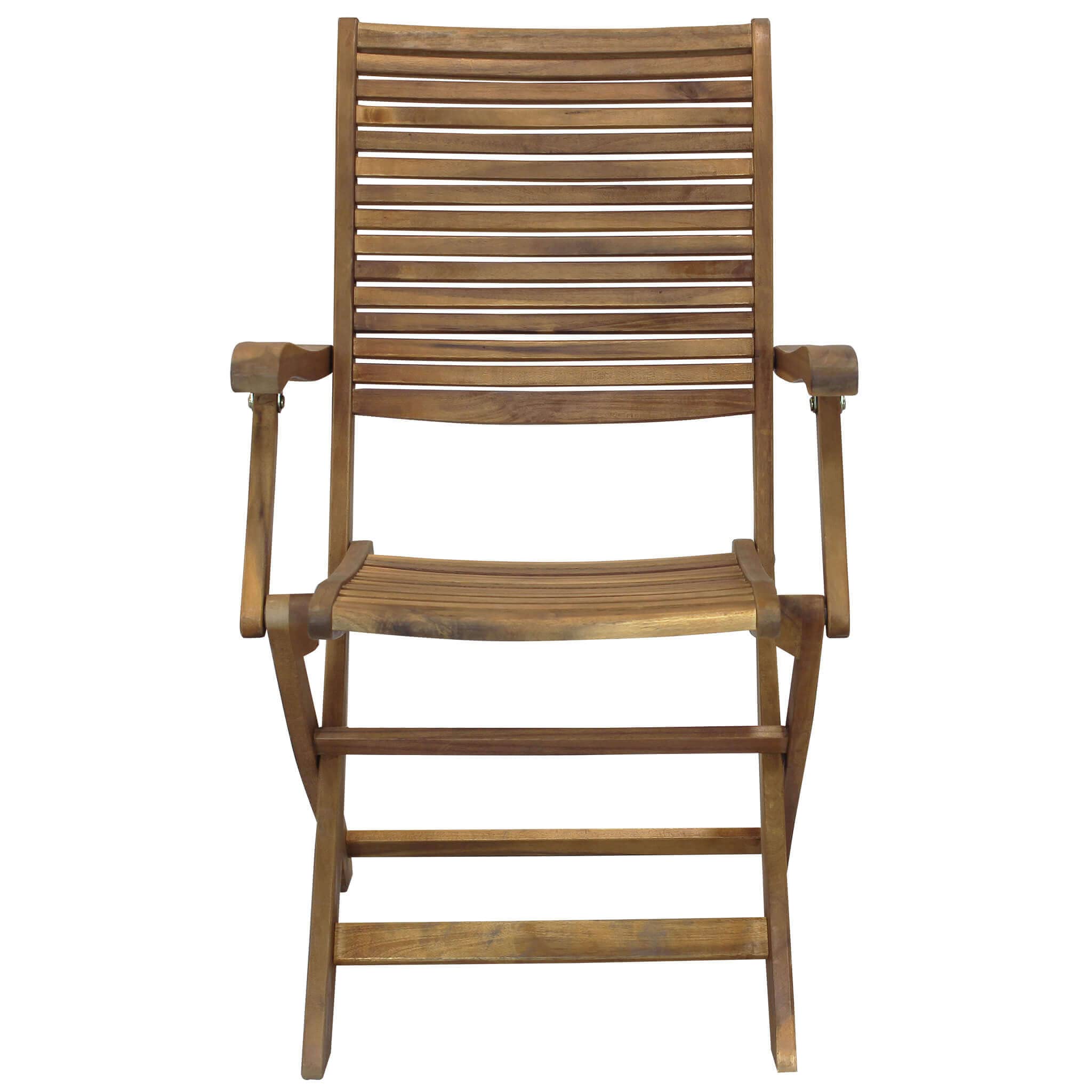 Poltrona in legno Acacia Gold 54x64xh94 esterno arredo giardino casa AC805074