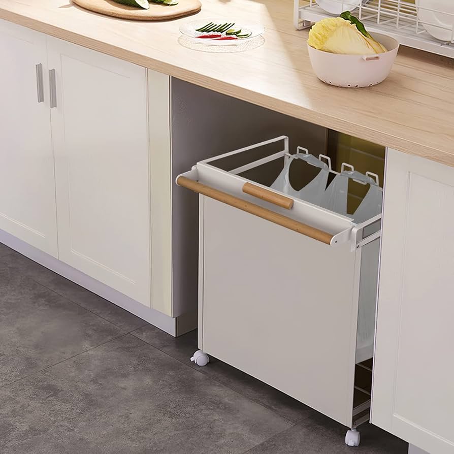 Kaz きぶん屋断捨離さん専用　キャロットさん10ケース Amazon｜HAROK フタ付きゴミ箱 目隠し分別ダストワゴン