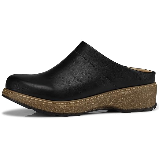 SHIBEVER Women's Slip-On Supportive Clog Mules