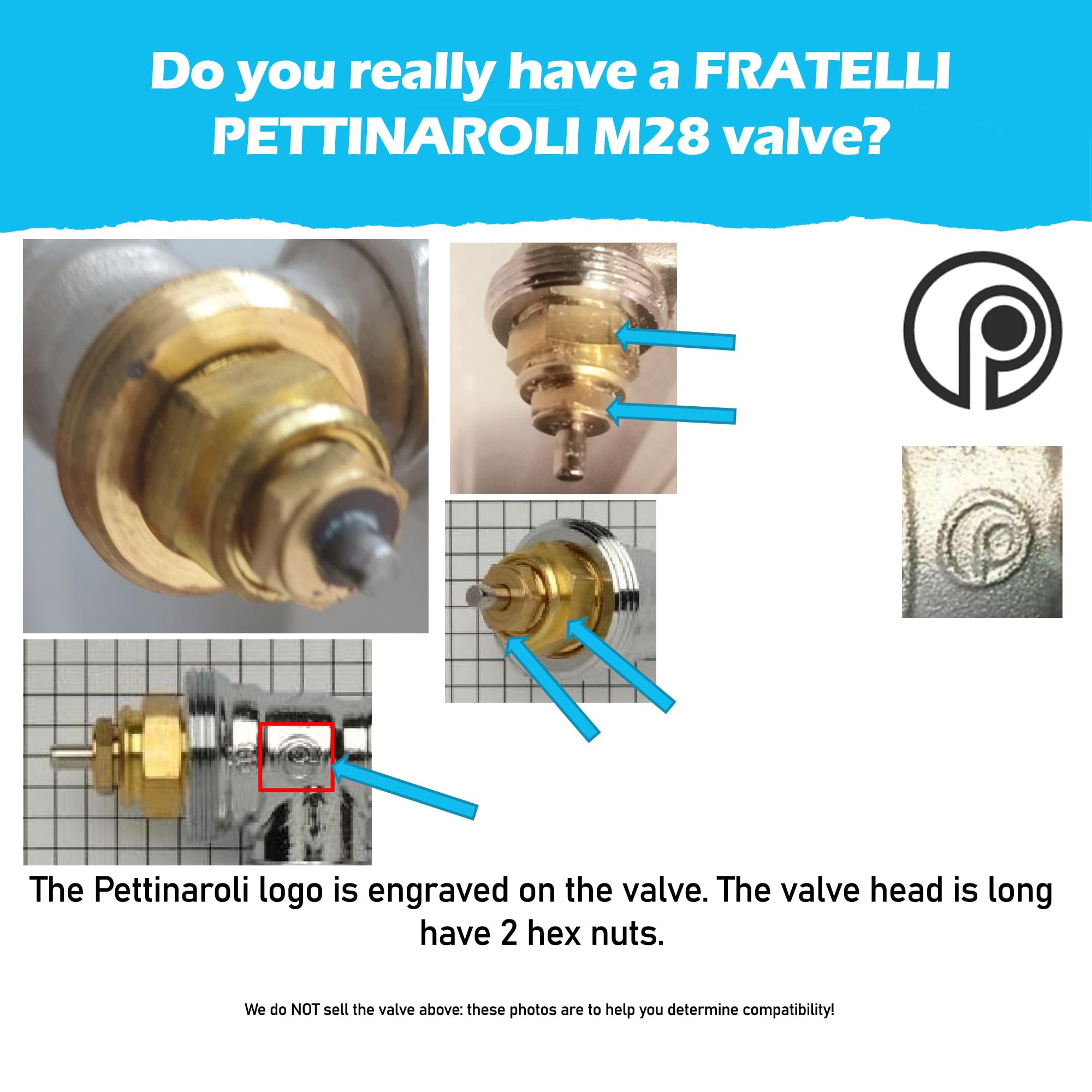 BLUMKRAFT Metal adapter Compatible with Fratelli Pettinaroli radiators M28 x1.5 to M30 x 1.5 for Thermostat/thermostatic head M30x1.5 male - Image 4