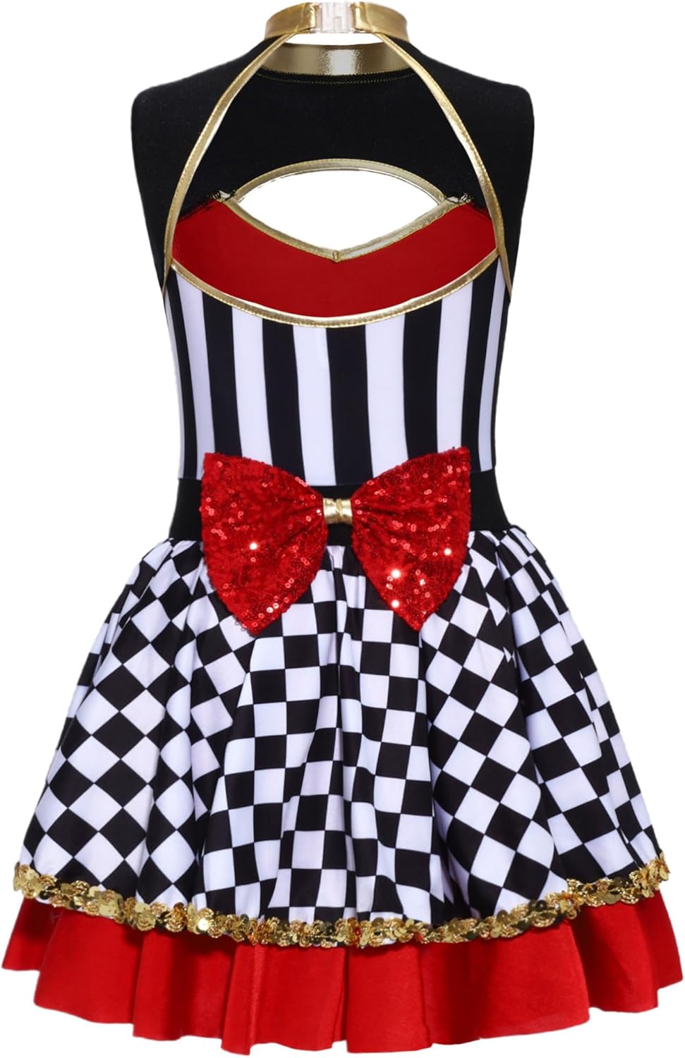 [Agoky] キッズ 子供 女王 プリンセス コスチューム ドレス ノースリーブ スパンコール ハロウィン クリスマス パーティー