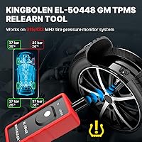 Vista 4 de KINGBOLEN EL-50448 herramienta de aprendizaje TPMS para el sistema de monitoreo de presión de neumáticos automático de GM, herramienta de activación