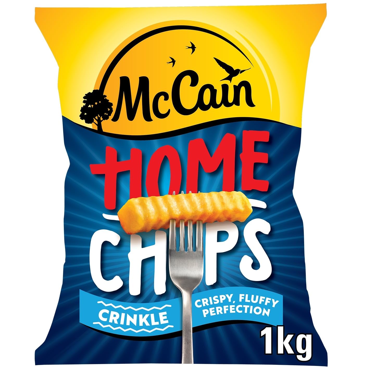 Home Chips Crinkle Cut 1kg