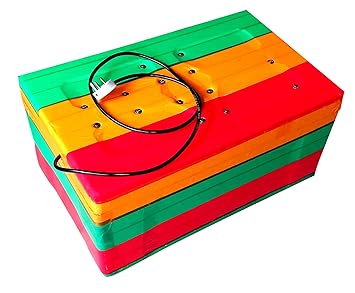 Semi-Automatic Egg Hatching Incubator 65 Eggs Low Power Consumption, Strong thermocol Body - 1 Year Warranty