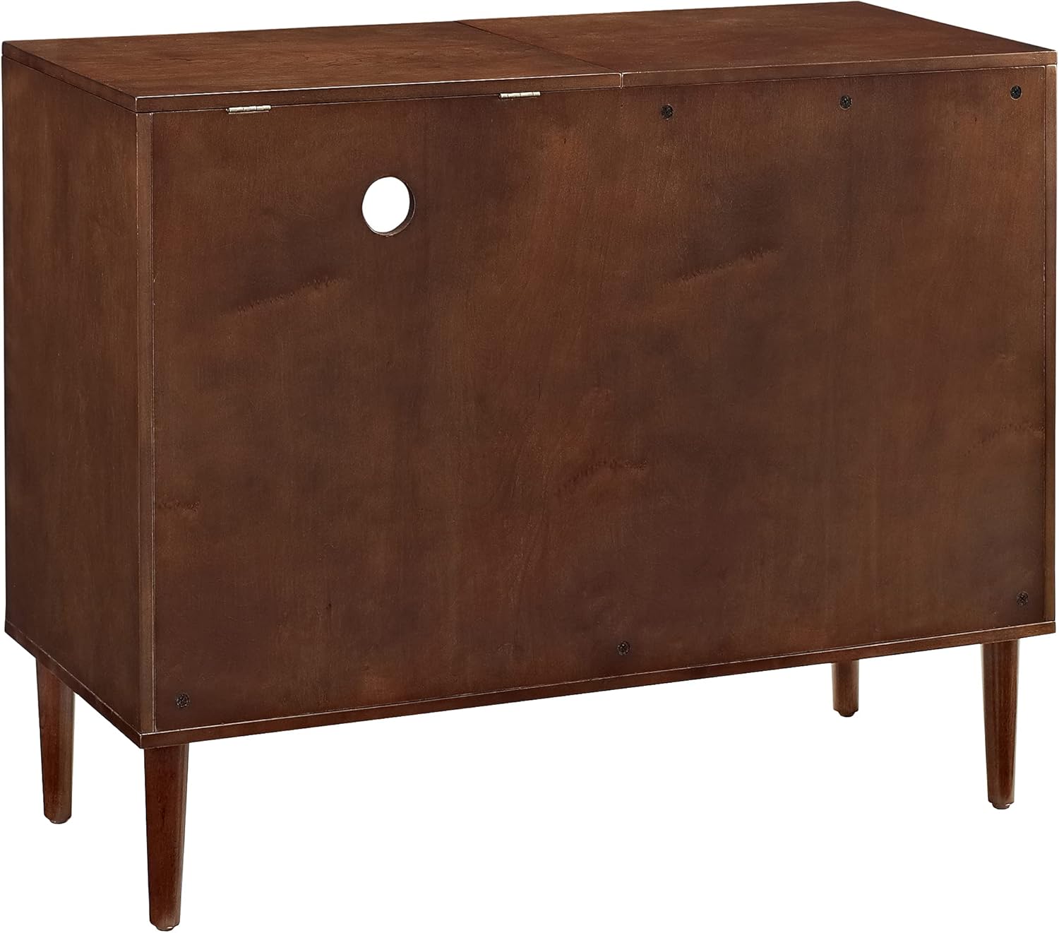 Crosley Furniture Everett Mid-Century Modern Media Console, Mahogany : Everything Else