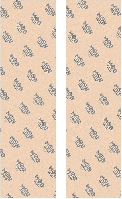 Mob Clear Grip Tape 2 Sheets Skateboard Griptape 10" x 33" Customize Your Deck