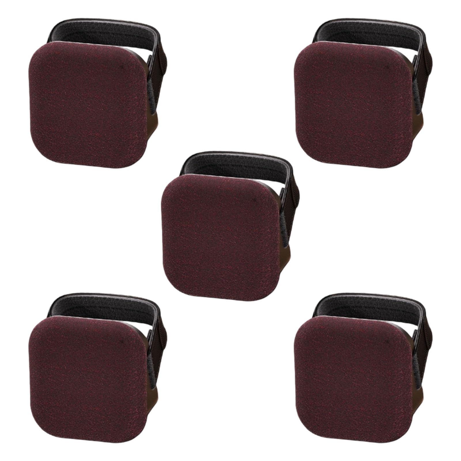 5lots Adjustable Furniture Leg Protectors Soft Felted Underneath Prevents Scratches Waterproofed for Indoor Outdoor Use Pet Safe Casters Pad