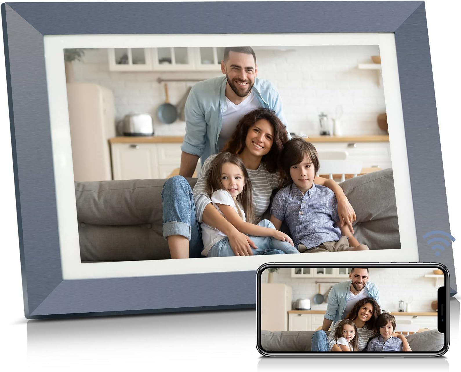 BSIMB 32GB 11 Inch Smart Digital Picture Frame, Wi-Fi Could Photo Frame with 1080P IPS Touch Screen, Instantly Share Photos&Videos via Email/App, Motion Sensor, Gift for Grandparents