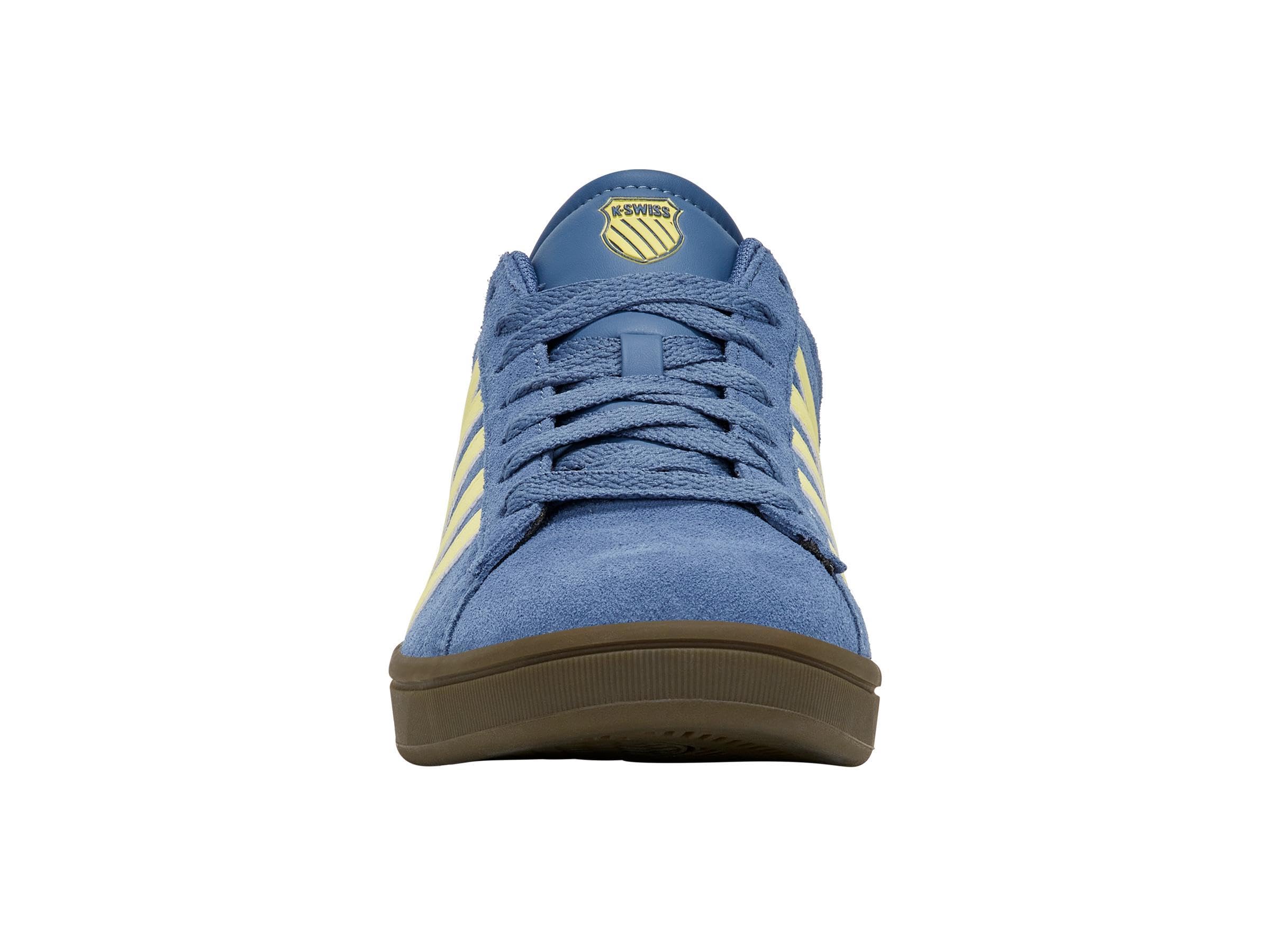 K-Swiss Court Tiebreak II SDE Herren Leder Sneaker Schuhe 09492-465-M blau