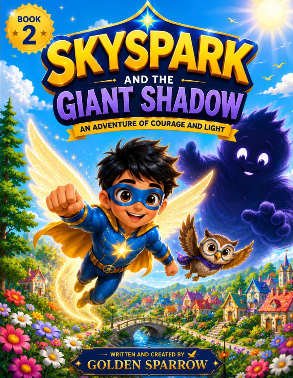 SkySpark and the Shadow Storm: Subtitle: A Courageous Adventure About Facing Fears (SkySpark Adventures)