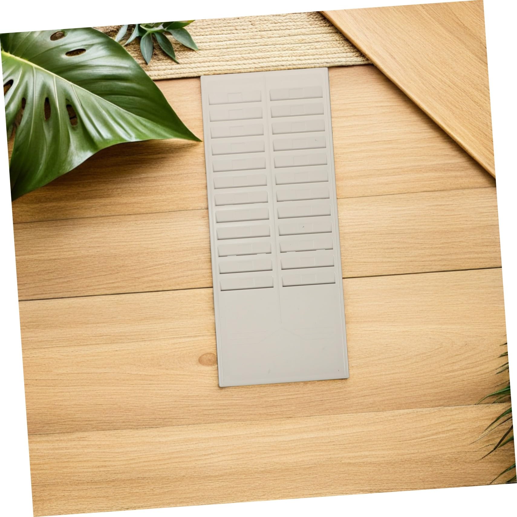 2pièces Porte-cartes Mural Emplacements Organisateur de Poche avec Support de Cartes pour Suivi Présence Employés Rangement Bureau