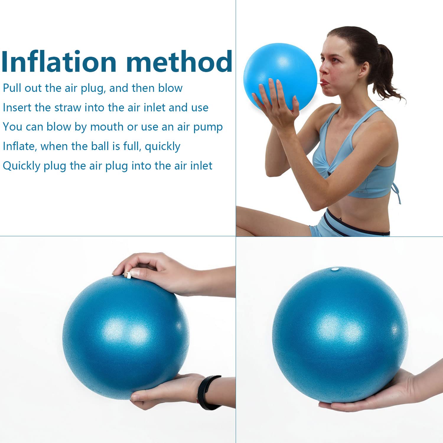 Pelota De Ejercicio Pequeña, Pelota De Pilates, Para Equilibrio