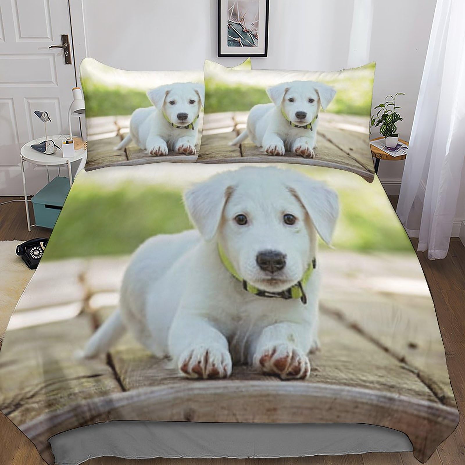 Housse de couette personnalisée microfibre pour parure de lit sans décoloration IOFEER