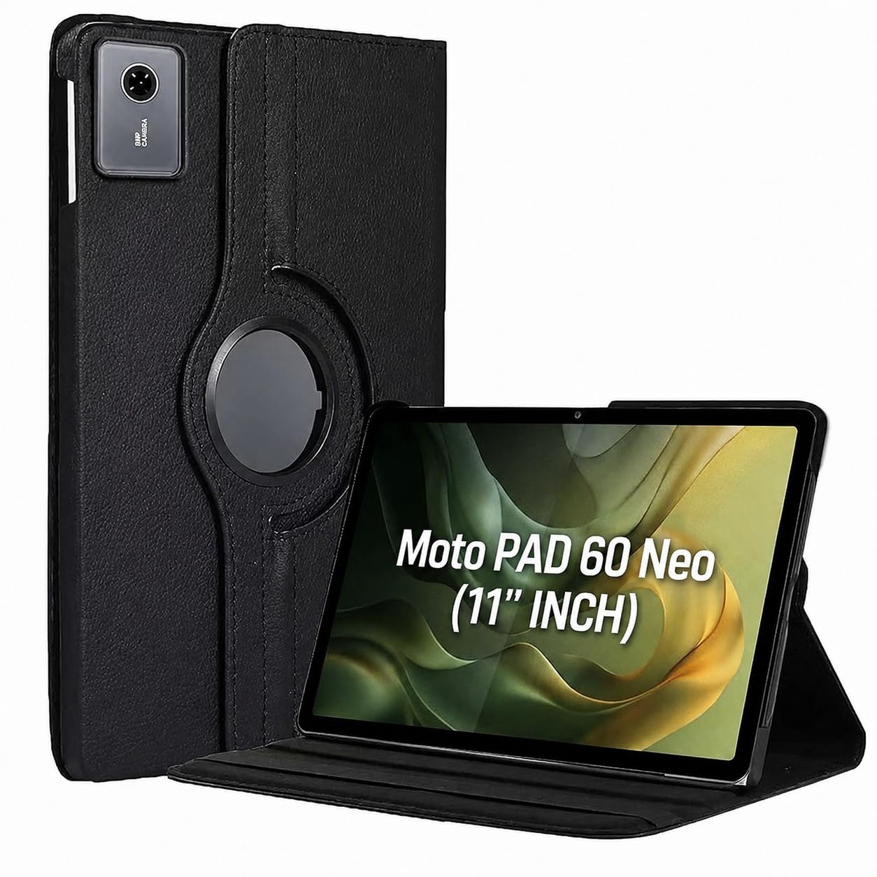 360 Rotate Flip Cover for Motorola Moto Pad 60 Neo (11" INCH)