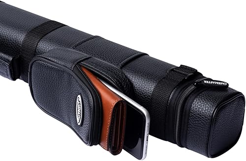 Miniatura 6 de Casemaster by GLD Products Q-Vault Classic - Estuche rígido para taco de billar/billar, tiene capacidad para 2 tacos completos de 2 piezas (2