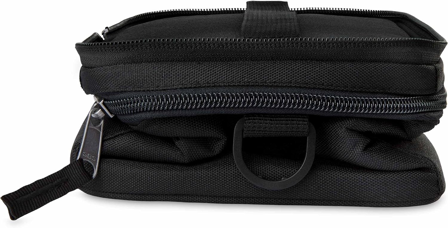 PackIt® MOD 3-IN-1 Lunch Box, Black, Triple Function System, Insulated and Freezable with EcoFreeze® Technology, Removable Crossbody Strap, Top Handle, Designed for Fresh Office or Work Lunches - Image 5