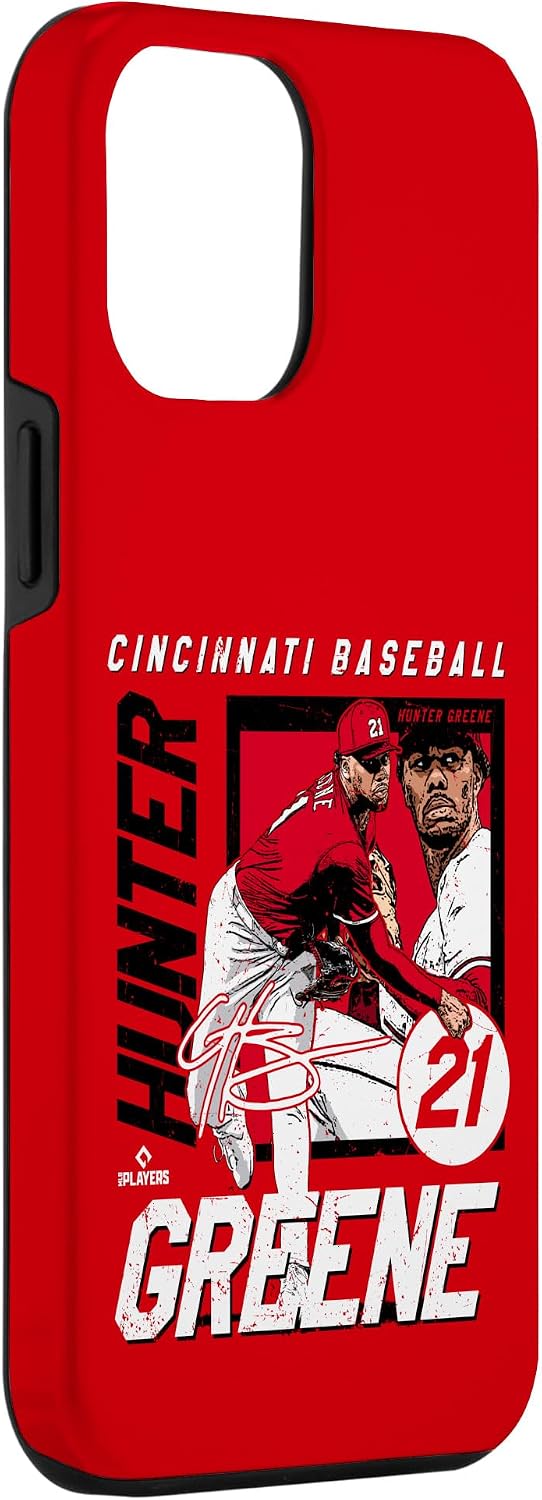 Hunter Greene | Cincinnati MLB Baseball Players | MLBHGR203M Case for iPhone 12 Pro Max