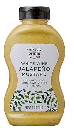 Amazon Com Wickedly Prime Mustard White Wine Jalapeno 11 75 Ounce Grocery Gourmet Food Amazon Com Wickedly Prime Mustard White Wine Jalapeno 11 75 Ounce Grocery Gourmet Food