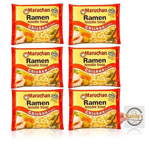 Miniatura 1 de Maruchan Ramen - Sopa de fideos con sabor a pollo (paquete de 6)