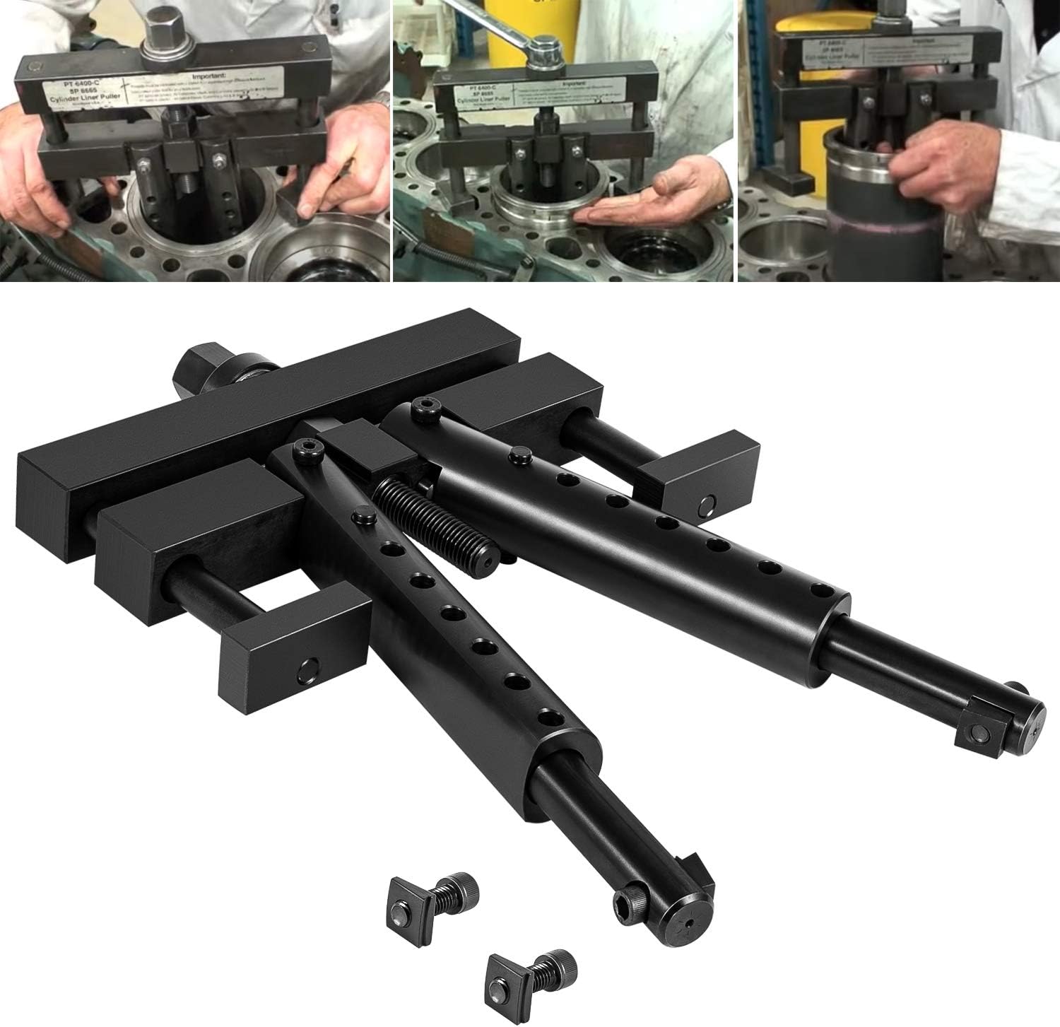 Universal Cylinder Liner Puller Assembly Heavy Duty Diesel