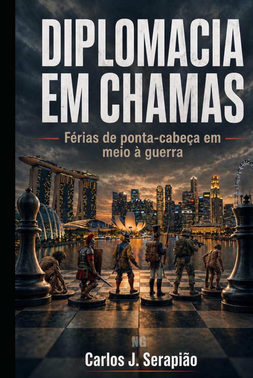 DIPLOMACIA EM CHAMAS: Férias de ponta-cabeça em meio à guerra