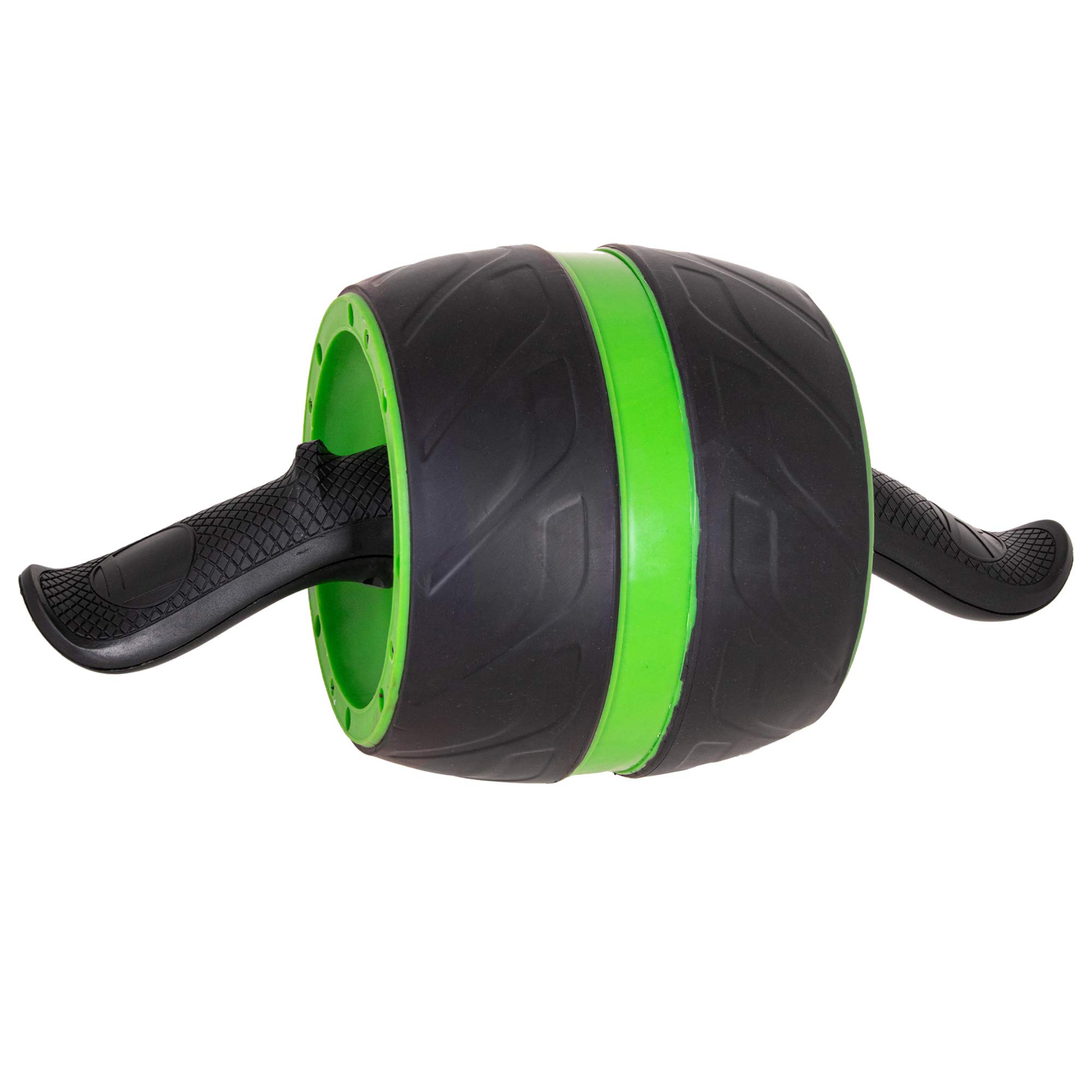 SPRINGOS AB Roller - Rullo per addominali, 2 ruote con maniglia, per addominali, braccia, con comode impugnature, allenamento muscolare, allenamento della forza, rullo per esercizi AB Power