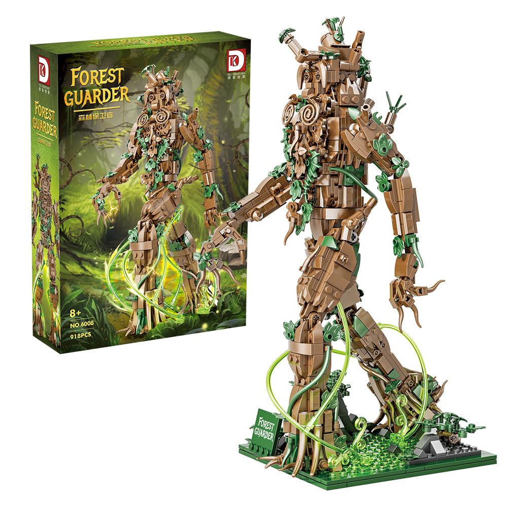 STADREWVY Forest Guardian: Tree Spirit Building Set in The Style of Lord of The Rings Ent, Perfect for Display and Collect...