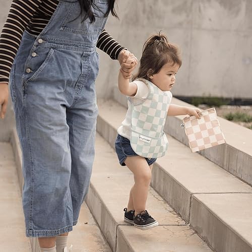 Miniatura 7 de Tiny Twinkle Paquete de 5 bolsas reutilizables para aperitivos, lavables a máquina, PFAS, PVC, BPA, sin ftalatos, reutilizables, seguras para