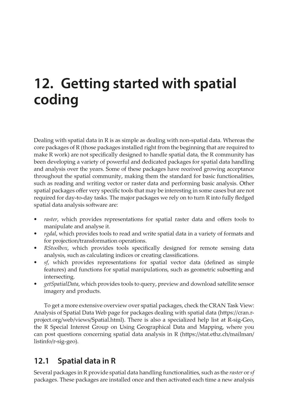 An Introduction to Spatial Data Analysis: Remote Sensing and GIS with Open Source Software (Data in the Wild)
