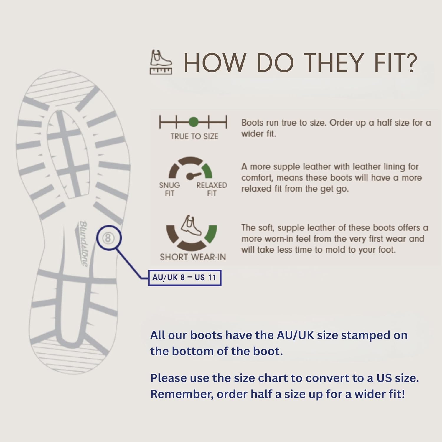 Blundstone Unisex BL2340 Brown Mens 9 Womens 11 Medium - Image 3