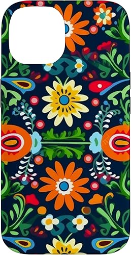 Miniatura 4 de Funda para iPhone 11 con diseño floral mexicano tradicional mexicano