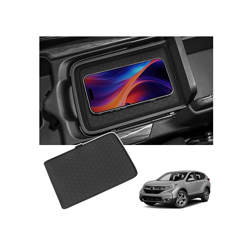 Forro para Bandeja do Console Central Honda CR-V 2017–2019 Hellet Antiderrapante