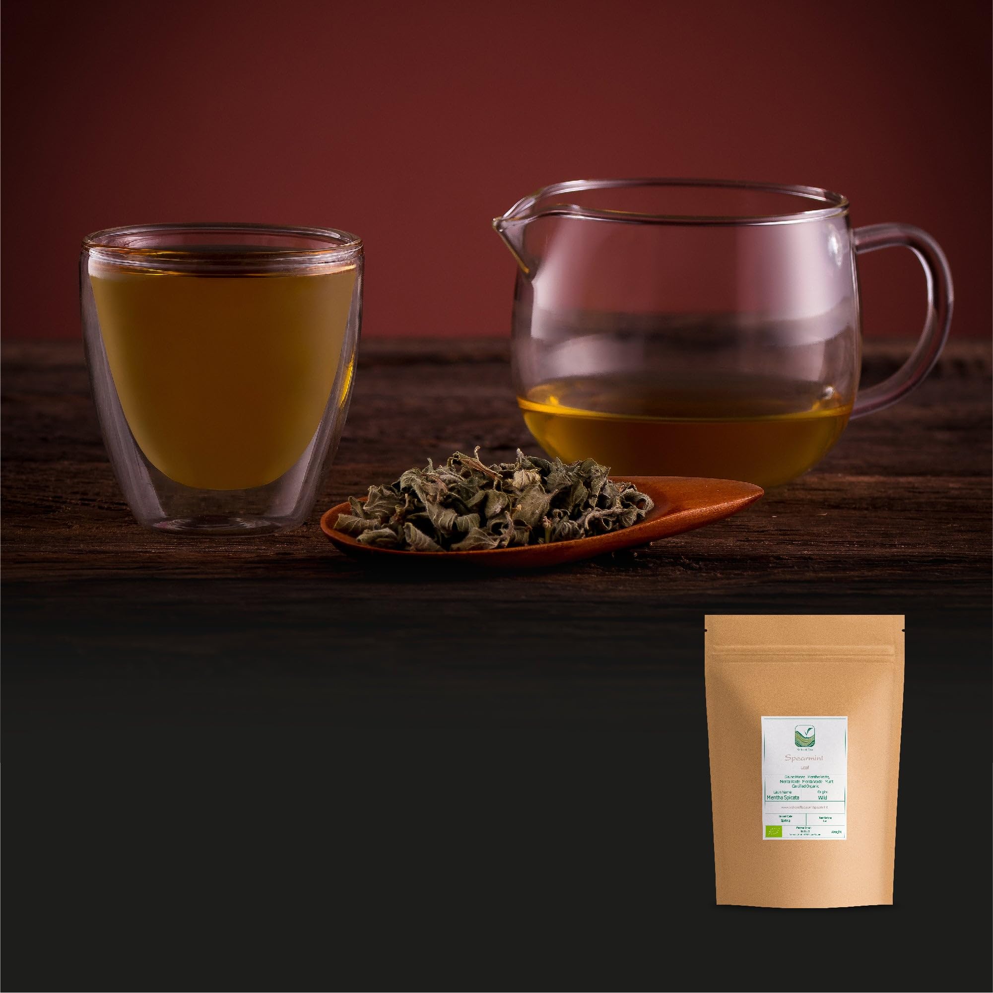 Mięta Kędzierzawa Sypana Bio - Duże Opakowanie Suszony Liść - Mentha