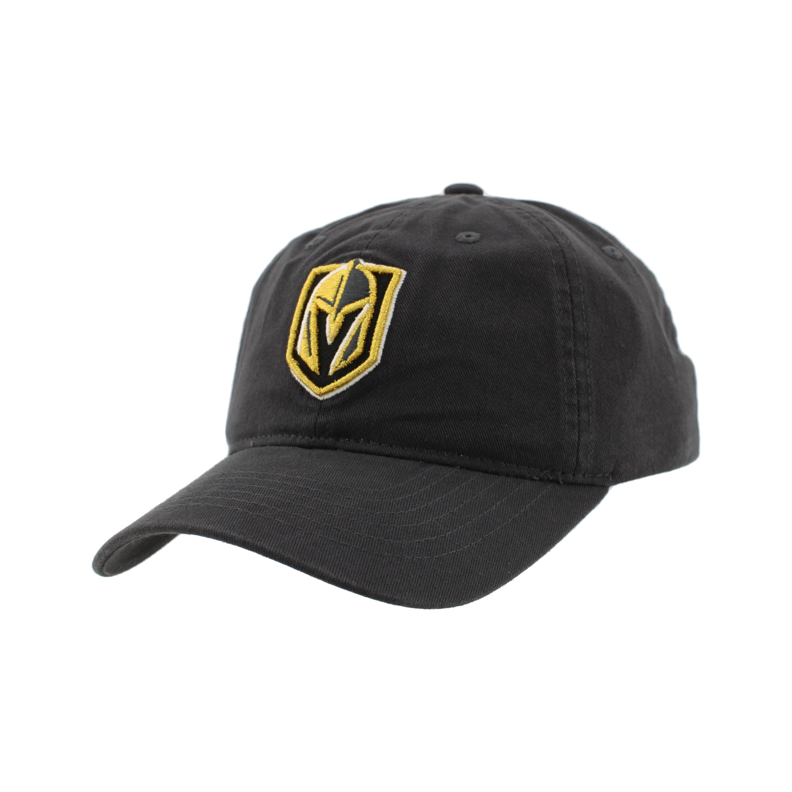 ZHATS NHL Unisex-Adult NHL Officially Licensed Adjustable Hat Scholarship Icon Charcoal
