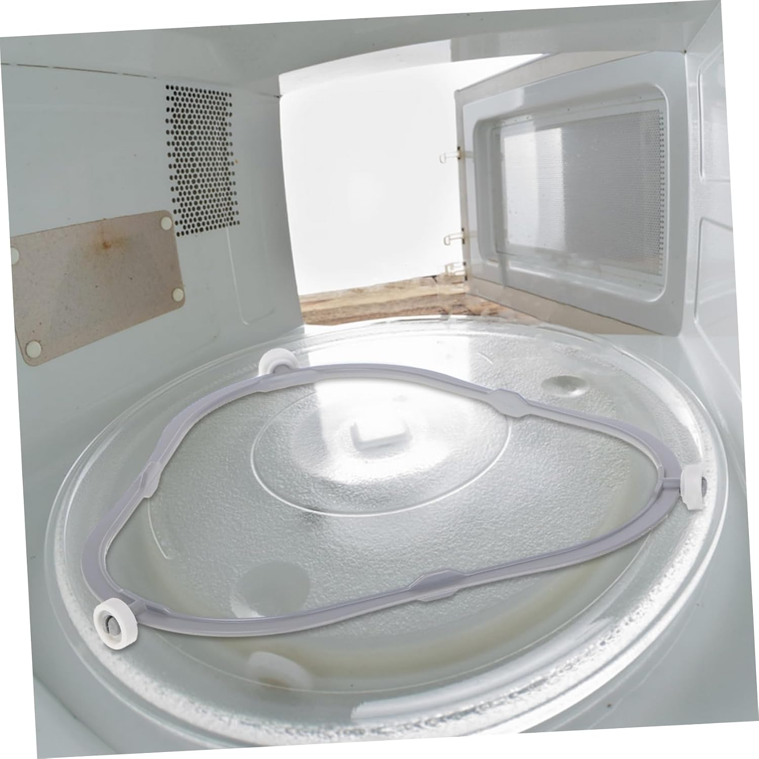 Microwave Replacement Turntable Ring Rotating Spinner for Even Cooking 20cm Diameter Easy Install Fits Models