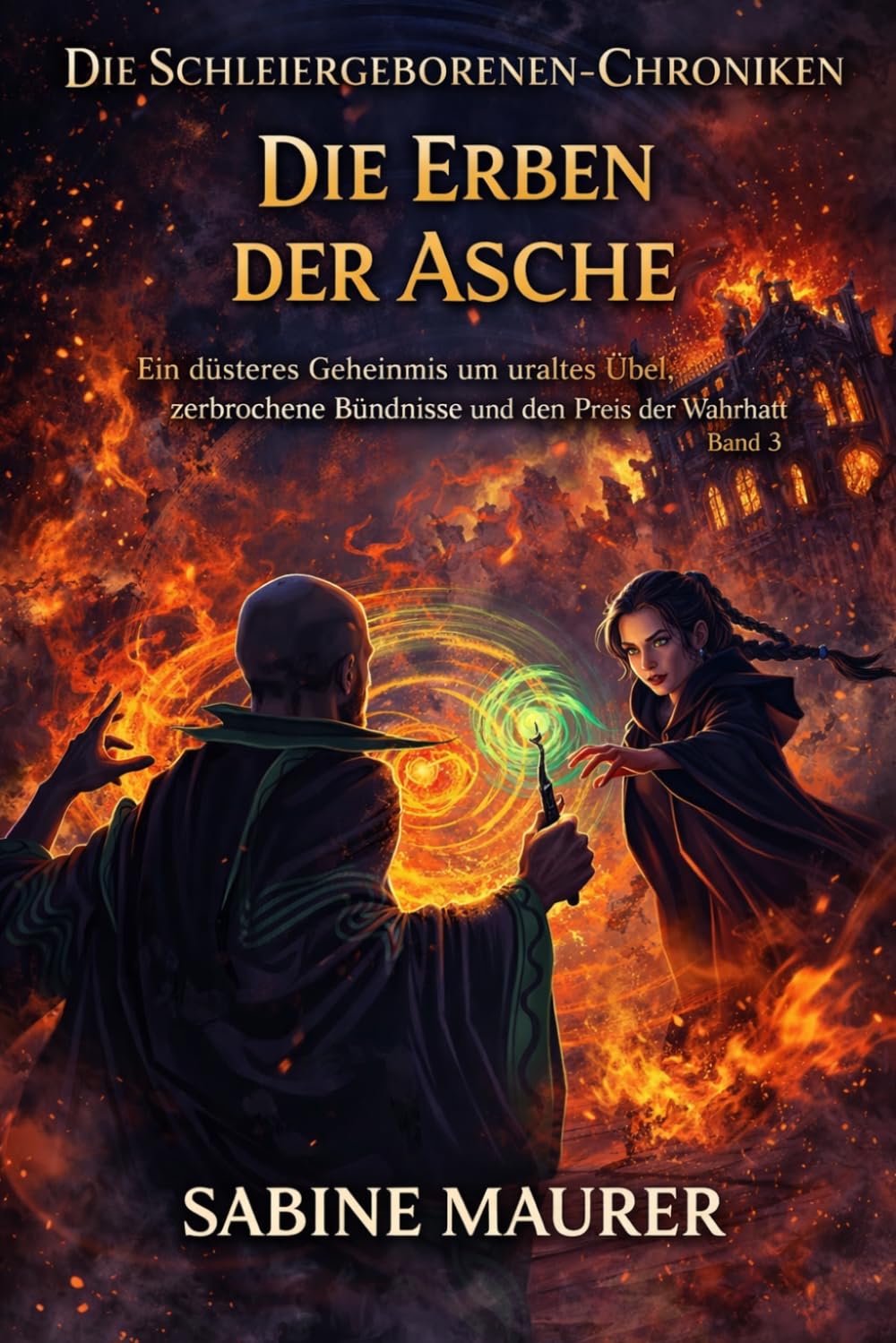 Die Erben der Asche: Ein düsteres Geheimnis um uraltes Übel, zerbrochene Bündnisse und den Preis der Wahrheit (Die Schleiergeborenen -Chroniken, Band 3)